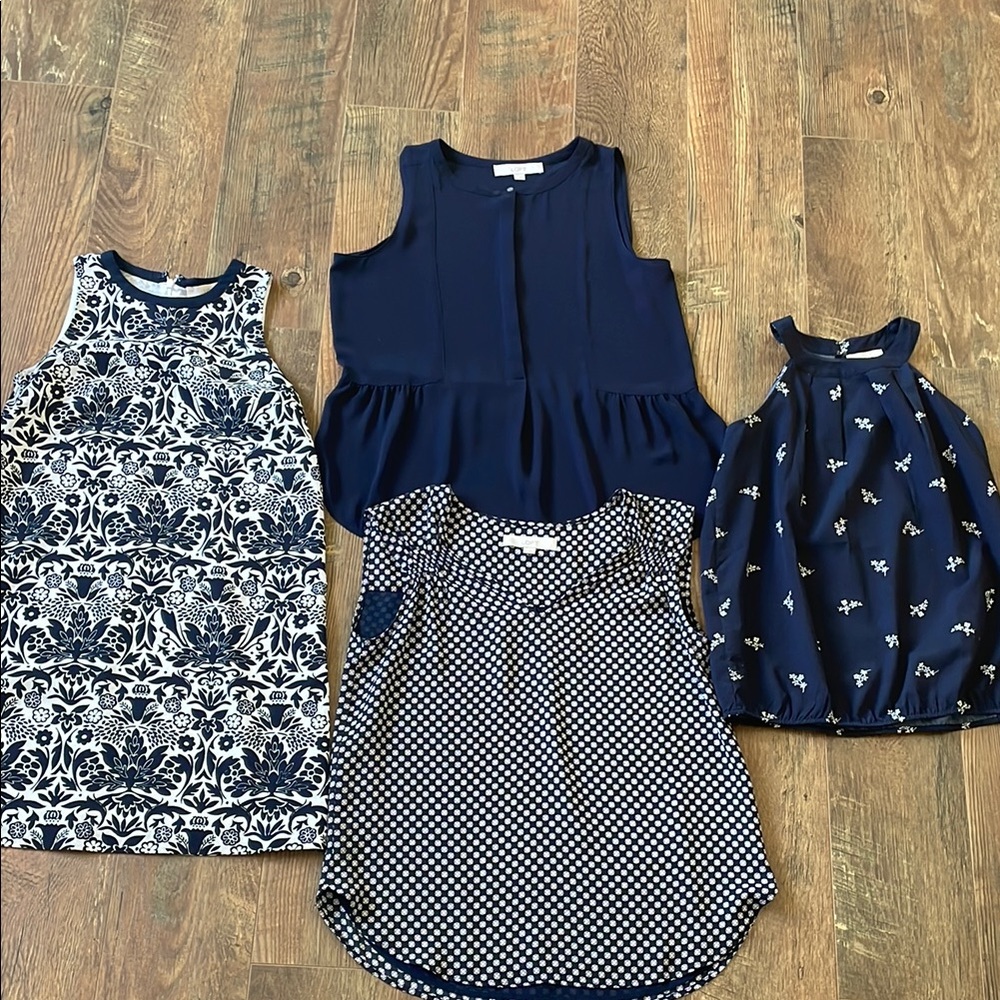 LOFT Navy and White Bundle